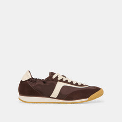Dolce Vita SHOES | Sariya Dk Brown Nylon Sneakers