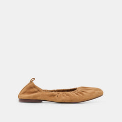 Dolce Vita SHOES | Conrad Lt Brown Suede Ballet Flats