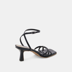 Dolce Vita SHOES | Manji Wide Midnight Patent Leather Heels