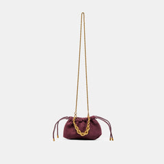 Dolce Vita HANDBAGS | Cleo Burgundy Suede Crossbody