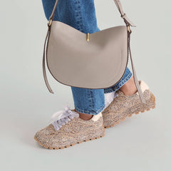 Dolce Vita HANDBAGS | Burano Grey Leather Crossbody