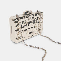 Dolce Vita HANDBAGS | Delia Silver Metal Clutch