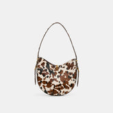 Dolce Vita HANDBAGS | Bree Cocoa Calf Hair Shoulder Bag