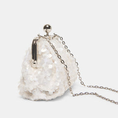 Dolce Vita HANDBAGS | Kendall White Sequin Clutch