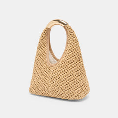 Dolce Vita HANDBAGS | EVELISE Natural Raffia Mini Handbag