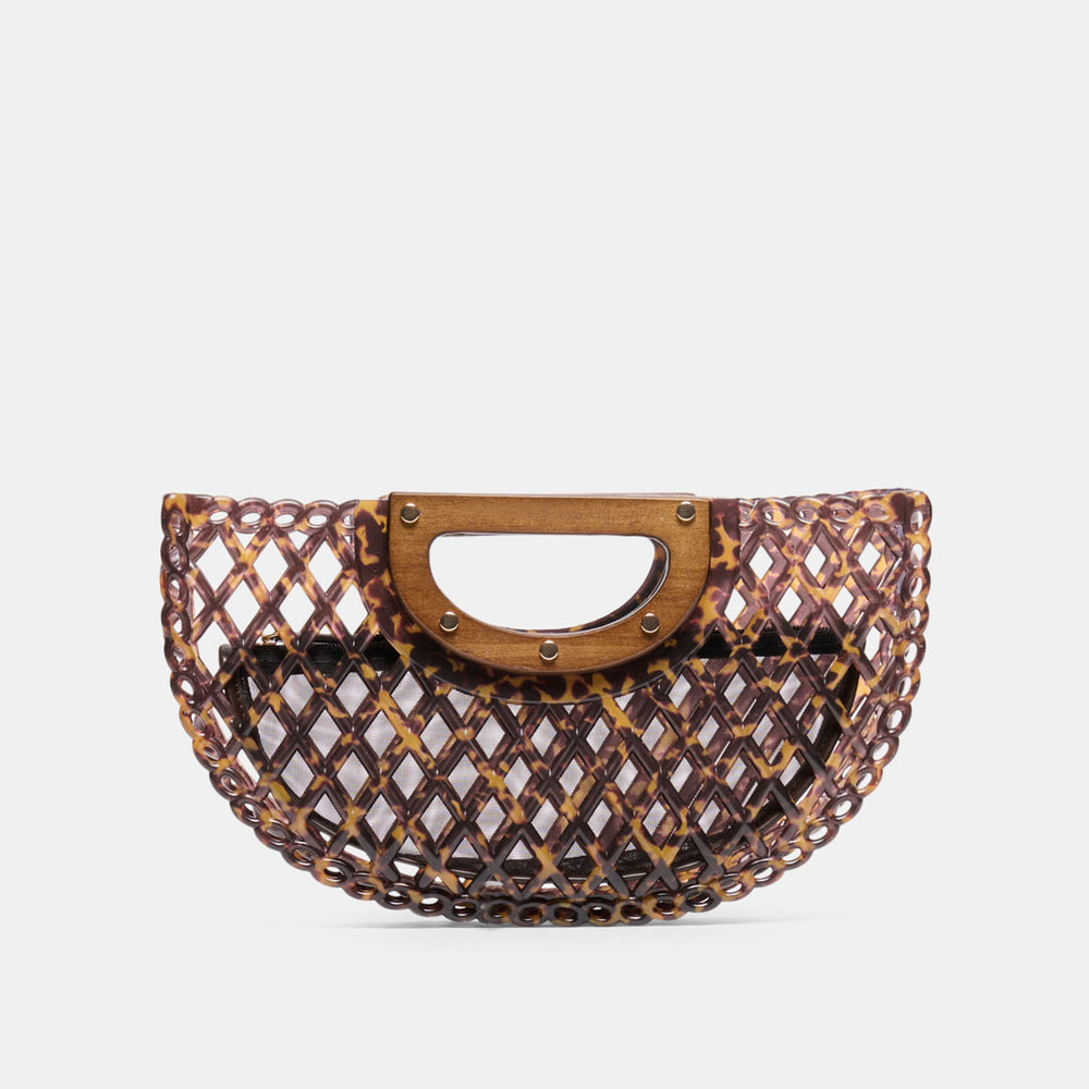 Dolce Vita ACCESSORIES | Solandra Tortoise Jelly Clutch