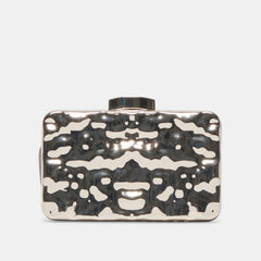 Dolce Vita ACCESSORIES | Delia Silver Metal Clutch