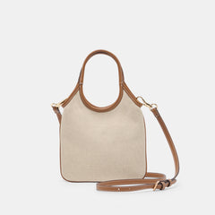 Dolce Vita ACCESSORIES | SYLVENE Natural Canvas Removable Crossbody Handbag