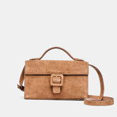 Dolce Vita ACCESSORIES | Chris Camel Suede Crossbody