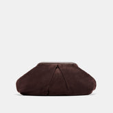Dolce Vita ACCESSORIES | Sahara Espresso Suede Clutch