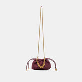 Dolce Vita ACCESSORIES | Cleo Burgundy Suede Crossbody