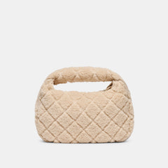 Dolce Vita ACCESSORIES | Frankie Natural Plush Handbag