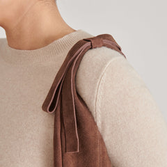 Dolce Vita ACCESSORIES | Marie Chocolate Suede Tote