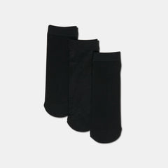 Dolce Vita Sale | 3-Pack Ditsy Dot Black Sheer Anklet Socks