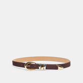 Dolce Vita ACCESSORIES | Mixed Metal Mahogany Buckle Belt