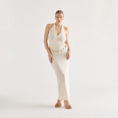 Dolce Vita ACCESSORIES | Shell Gold Chain Link Belt