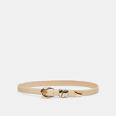 Dolce Vita ACCESSORIES | Mixed Metal Sand Suede Buckle Belt