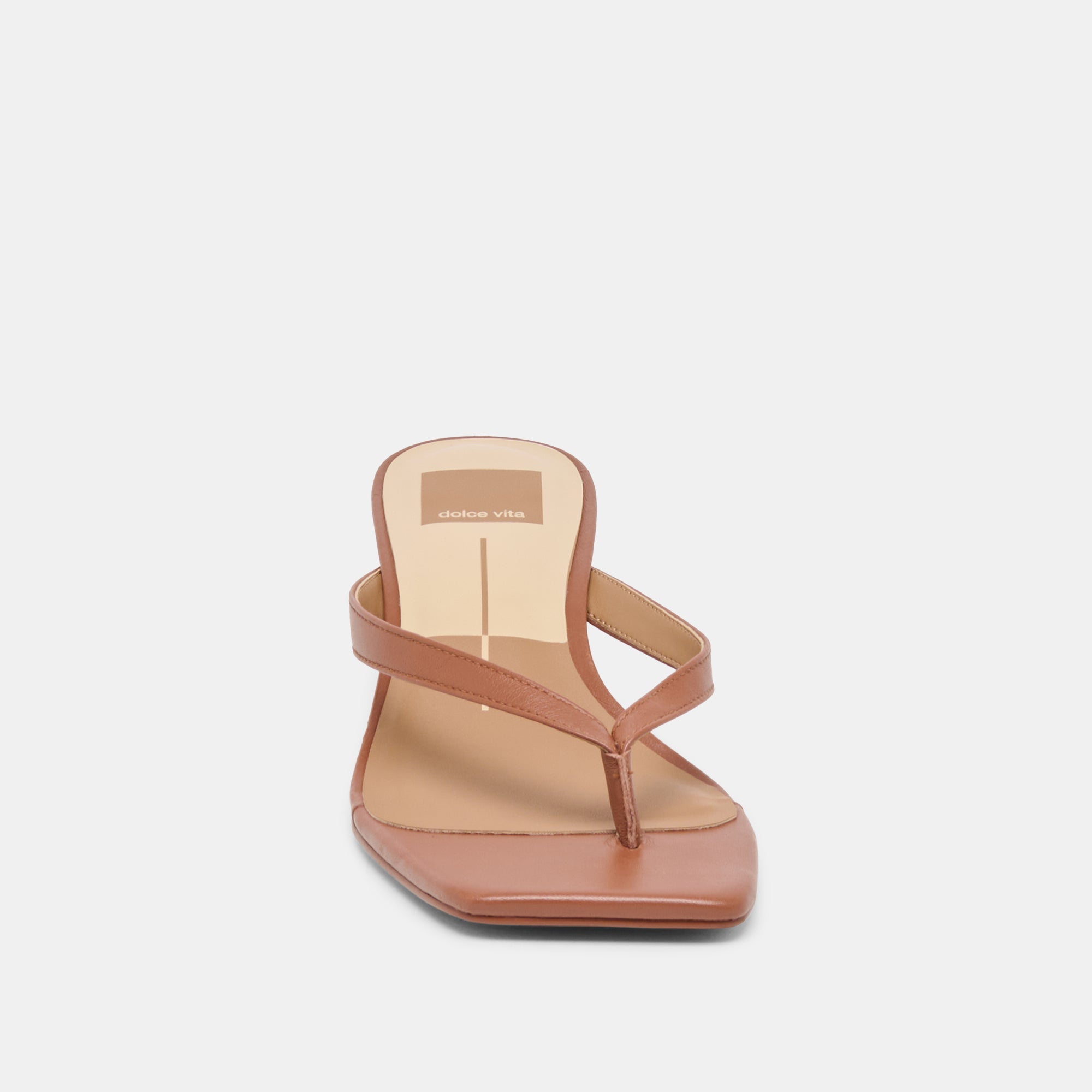 Dolce Vita SHOES | Ramia Cognac Leather Heels