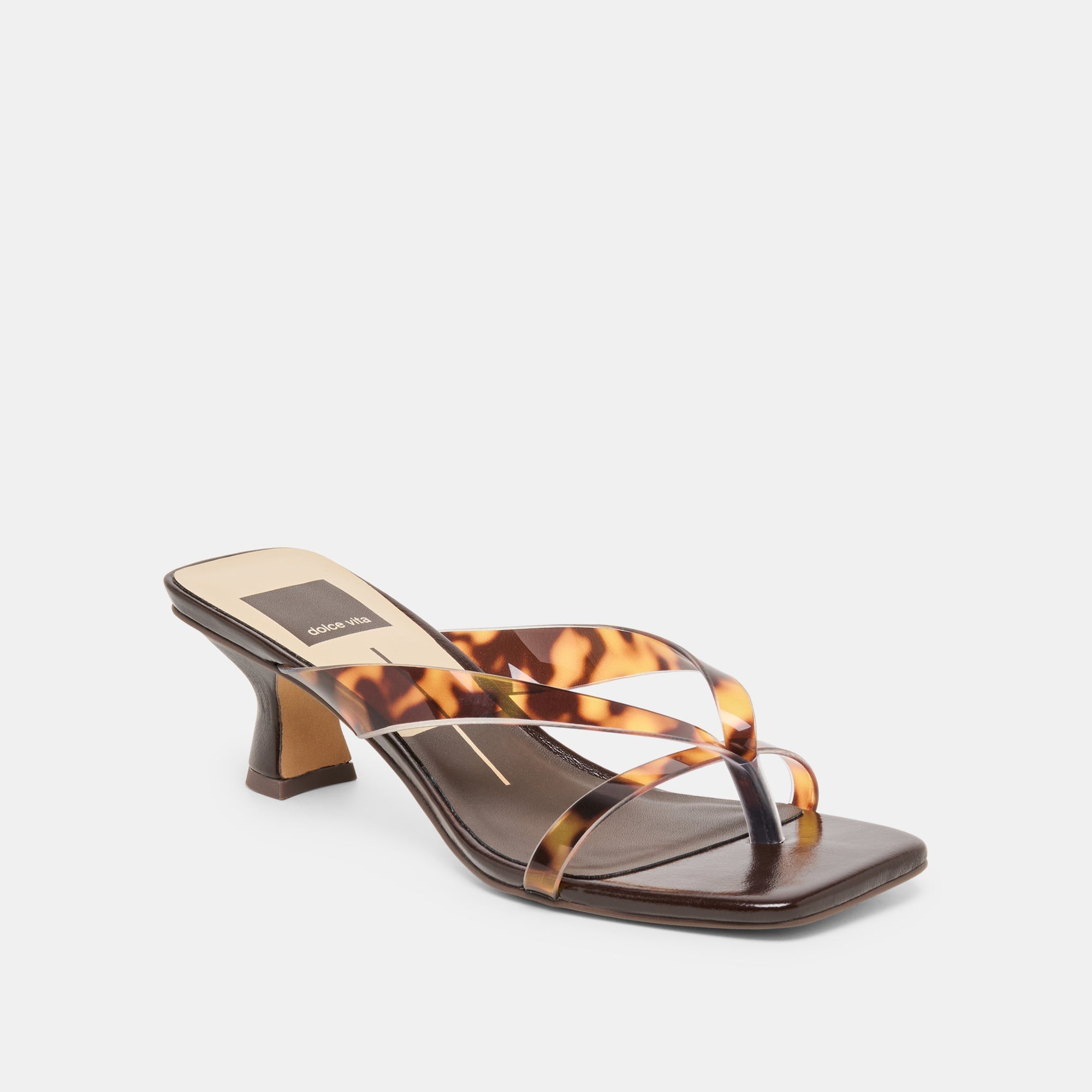 Dolce Vita SHOES | Brevel Vinyl Tortoise Jelly Heels