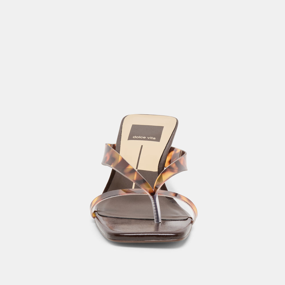 Dolce Vita SHOES | Brevel Vinyl Tortoise Jelly Heels