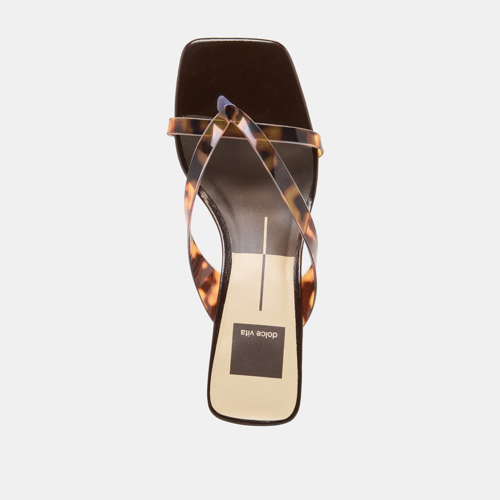 Dolce Vita SHOES | Brevel Vinyl Tortoise Jelly Heels