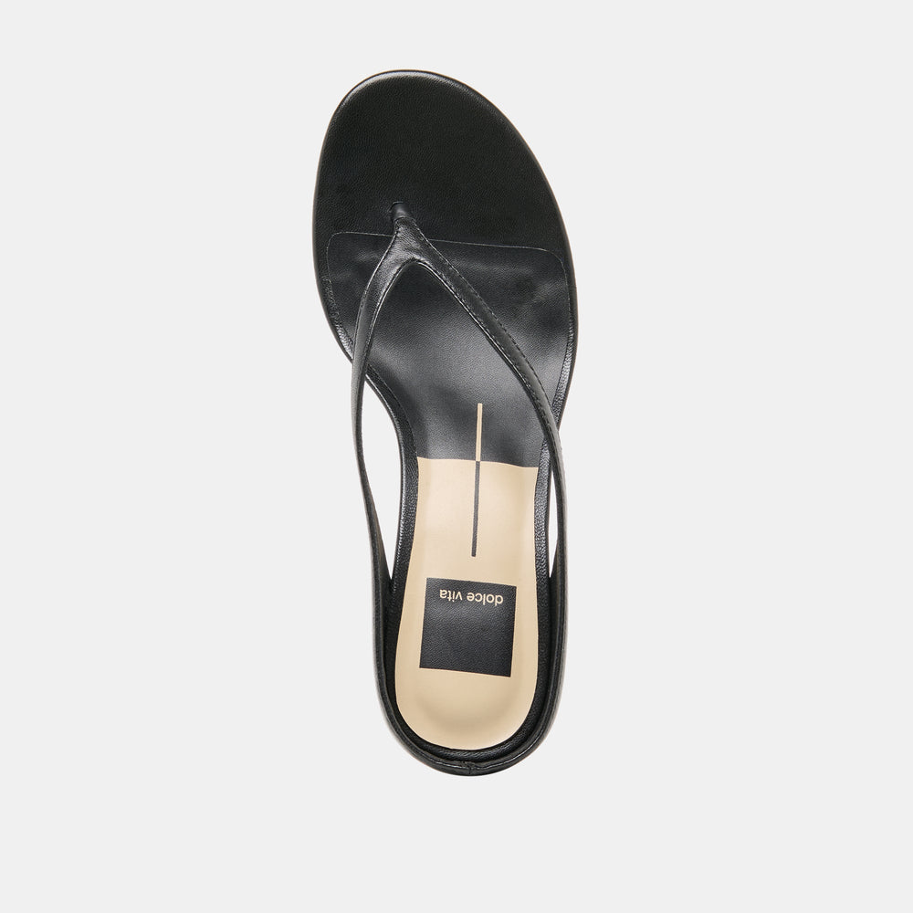 Dolce Vita SHOES | Doreen Black Leather Heels
