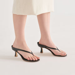 Dolce Vita SHOES | Doreen Black Leather Heels