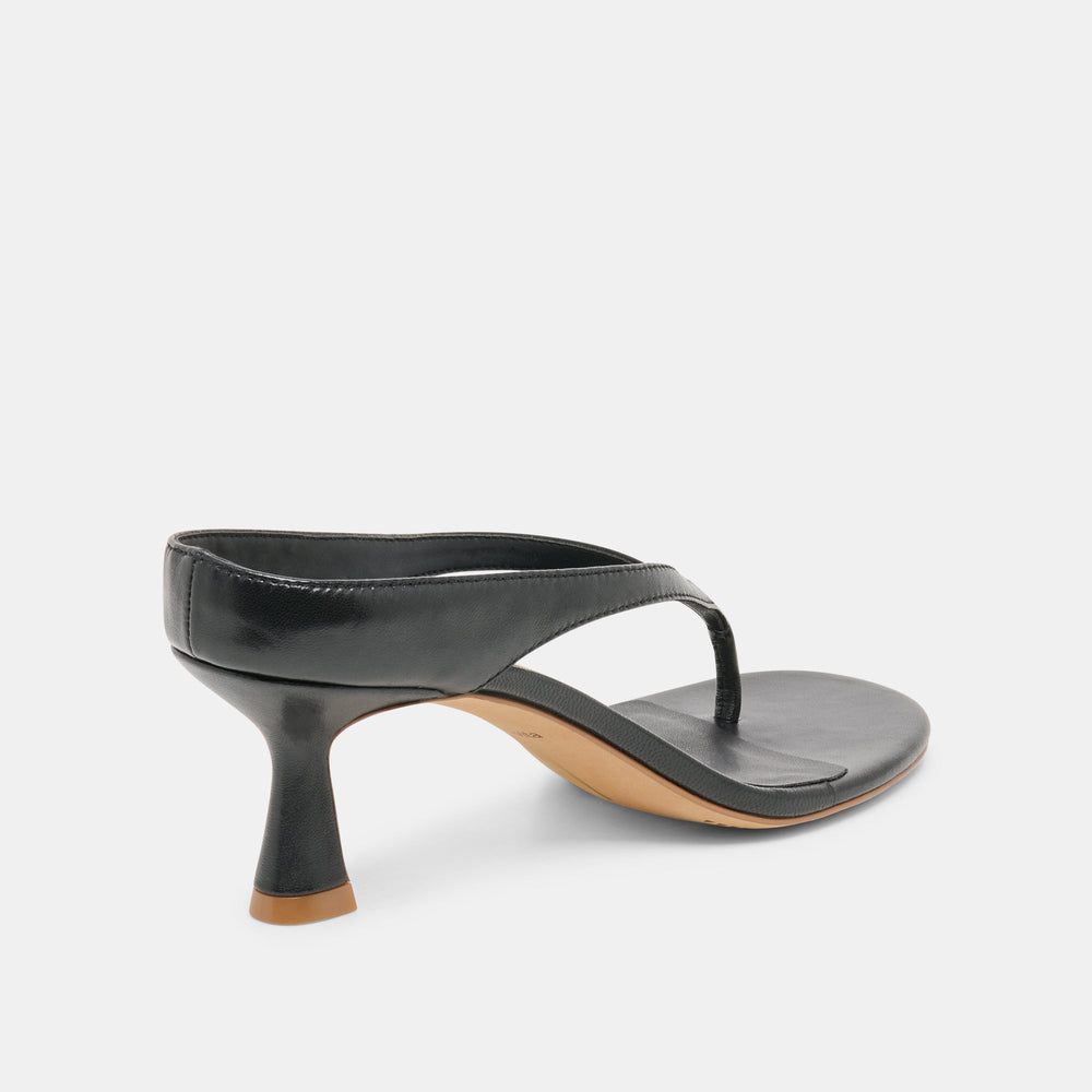 Dolce Vita SHOES | Doreen Black Leather Heels
