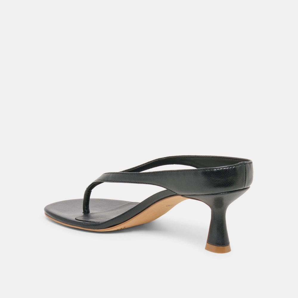 Dolce Vita SHOES | Doreen Black Leather Heels