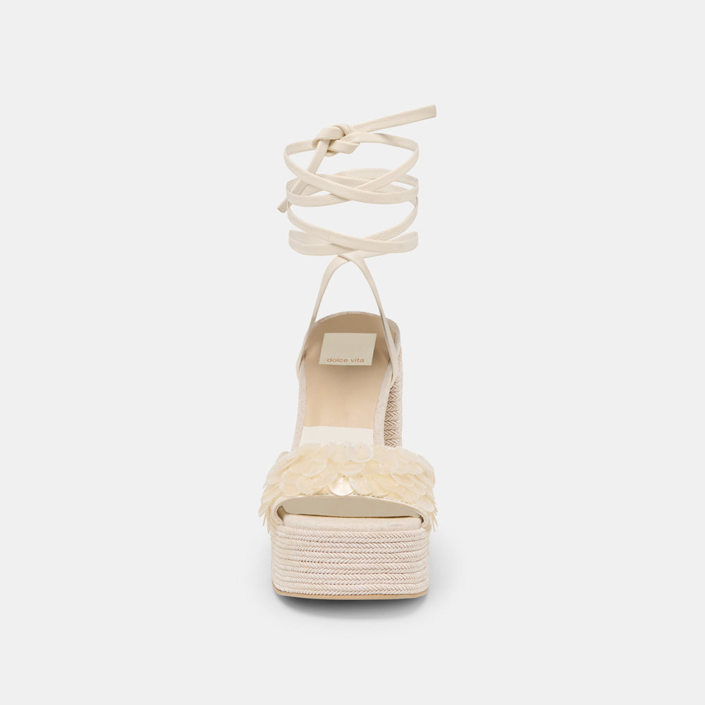 Dolce Vita SHOES | Dorthy Confetti Ivory Leather Heels