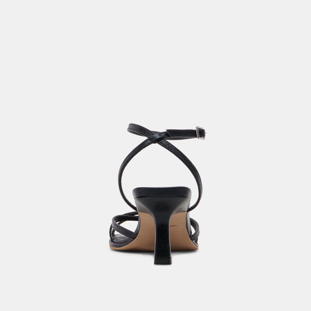 Dolce Vita SHOES | Manji Midnight Patent Leather Heels