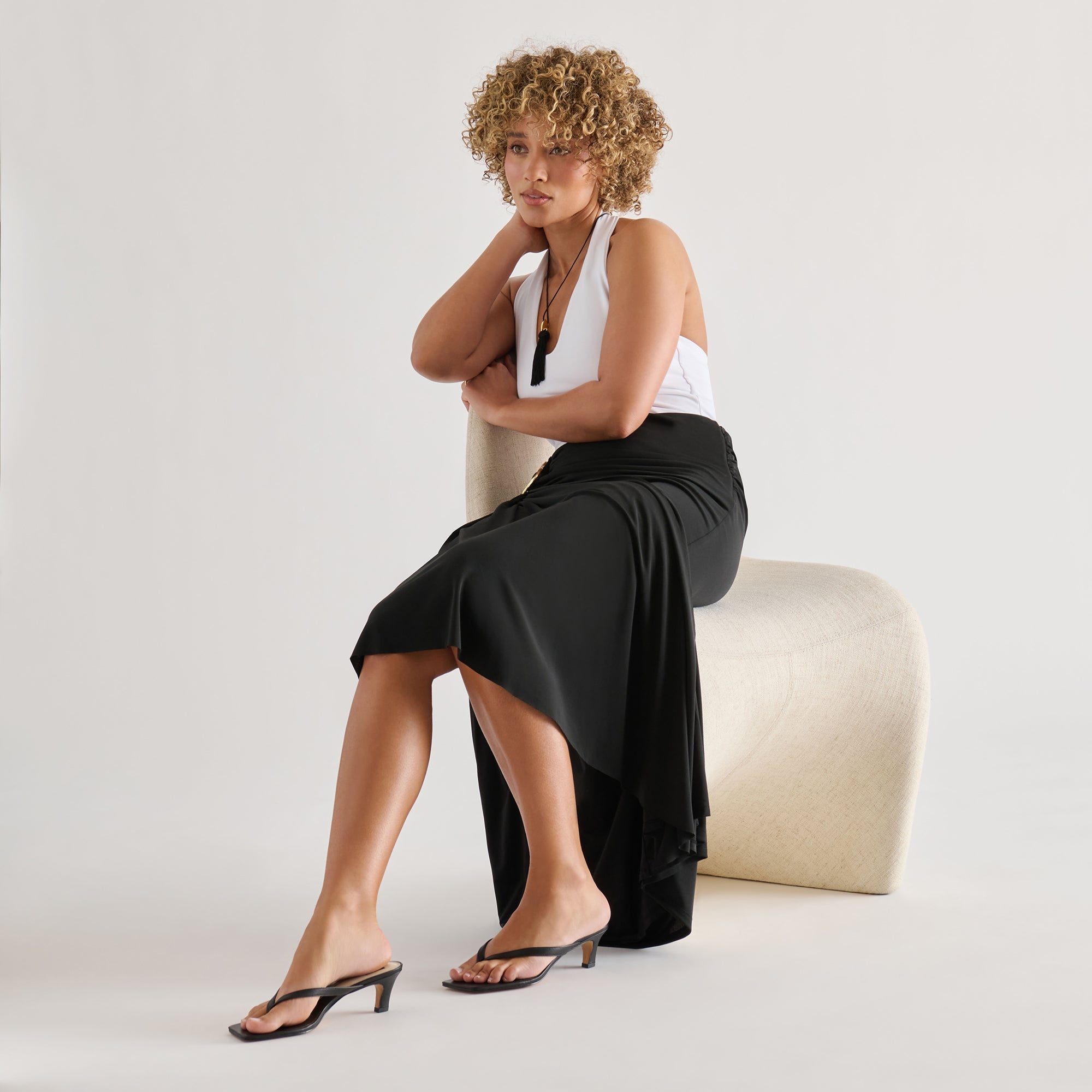 Dolce Vita SHOES | Ramia Black Leather Heels