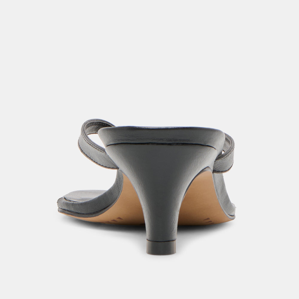 Dolce Vita SHOES | Ramia Black Leather Heels