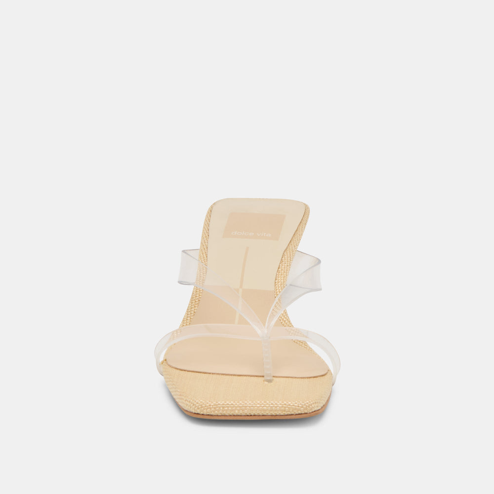 Dolce Vita SHOES | Brevel Vinyl Crystal Jelly Heels
