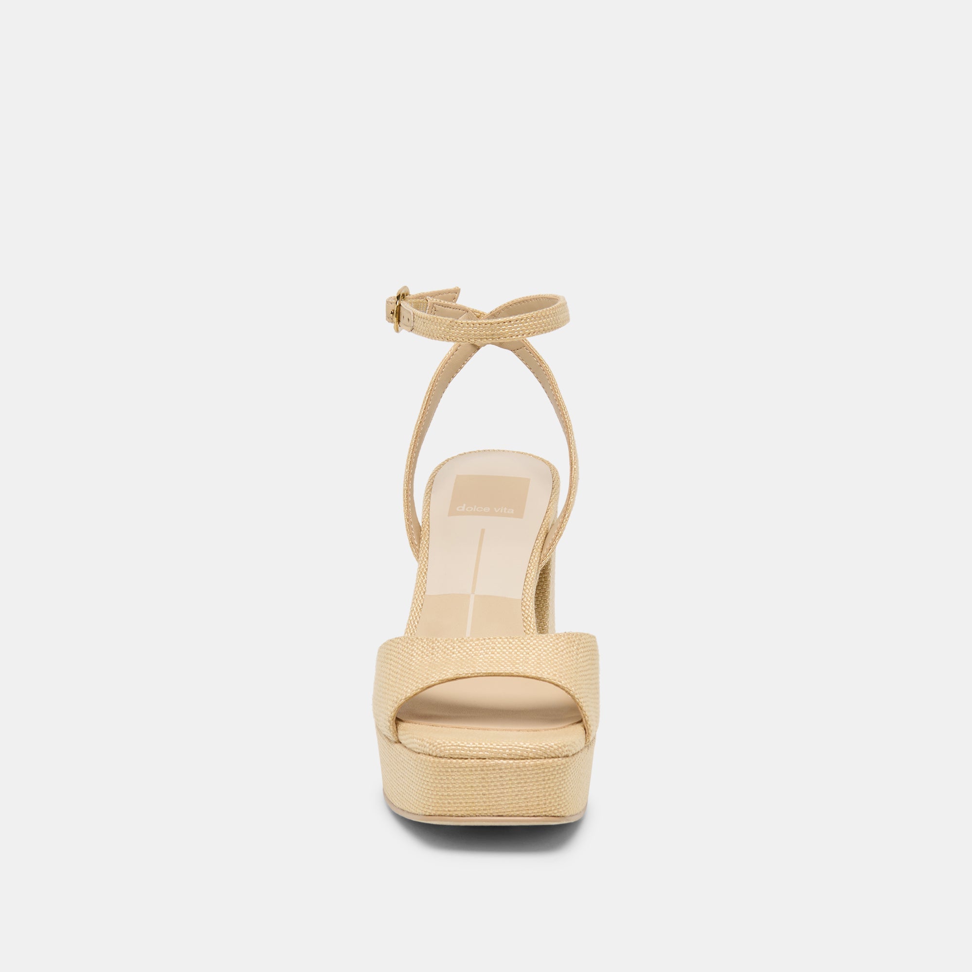 Dolce Vita SHOES | Felica Natural Raffia Heels