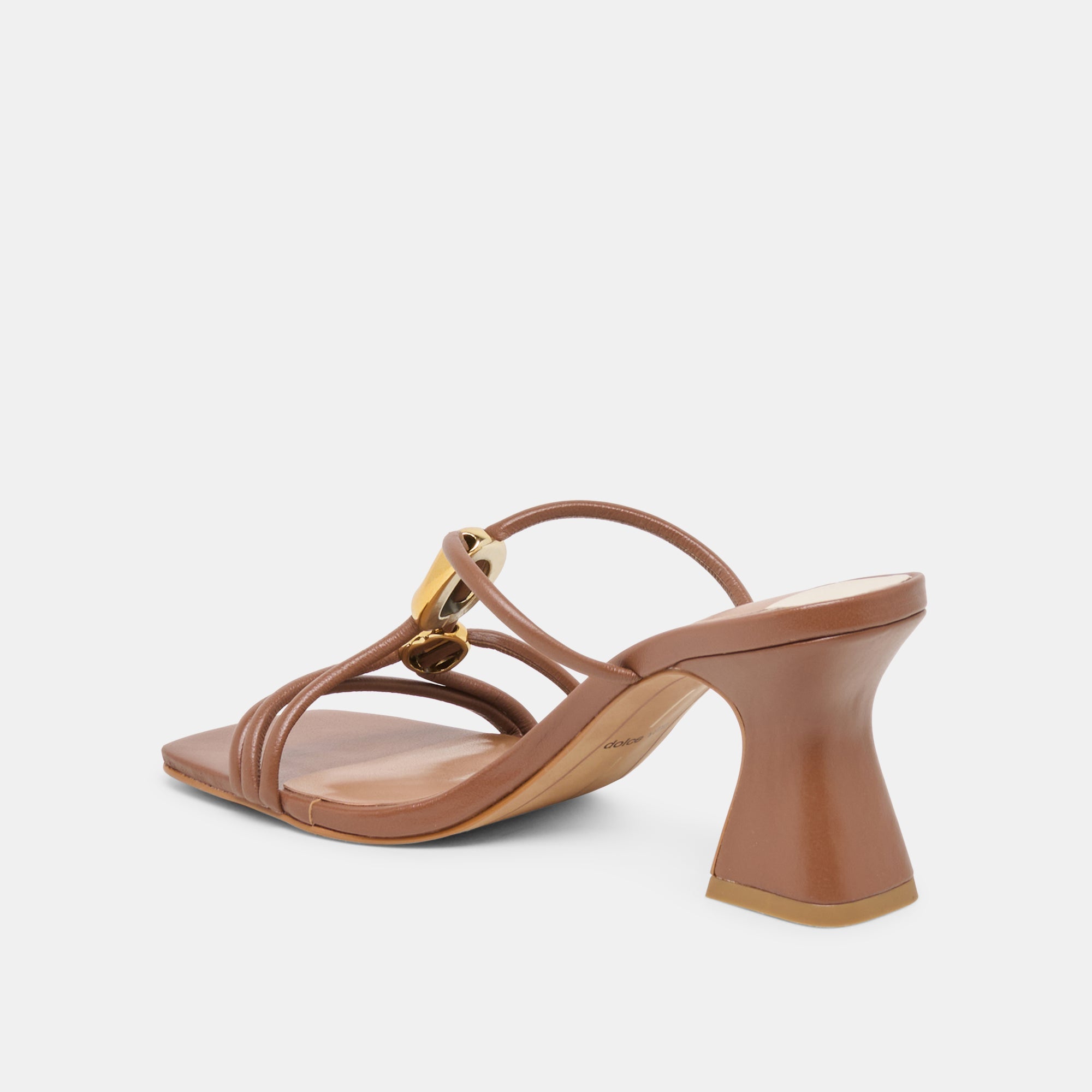 Dolce Vita SHOES | Alayna Cognac Leather Heels