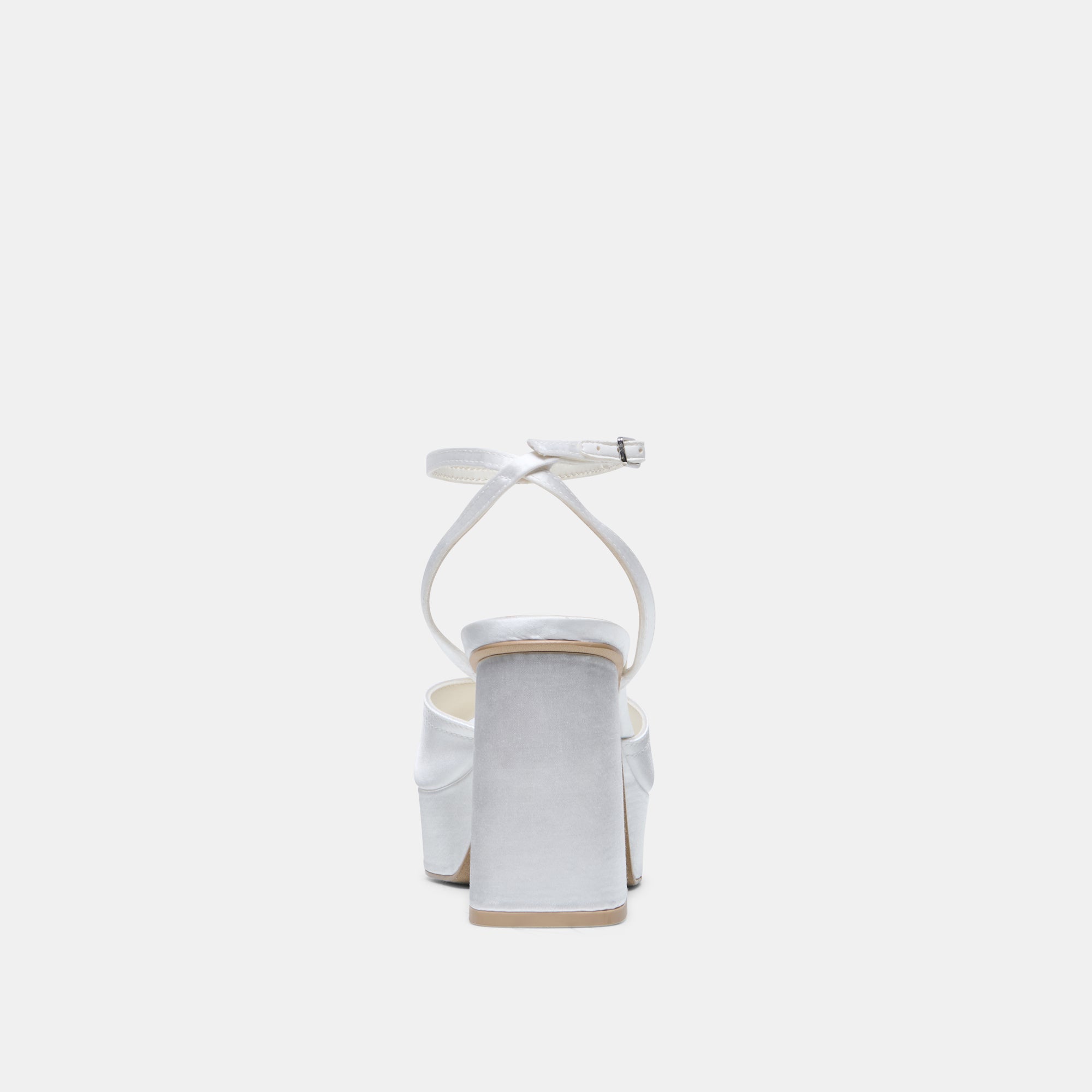 Dolce Vita SHOES | Bryla White Satin Heels