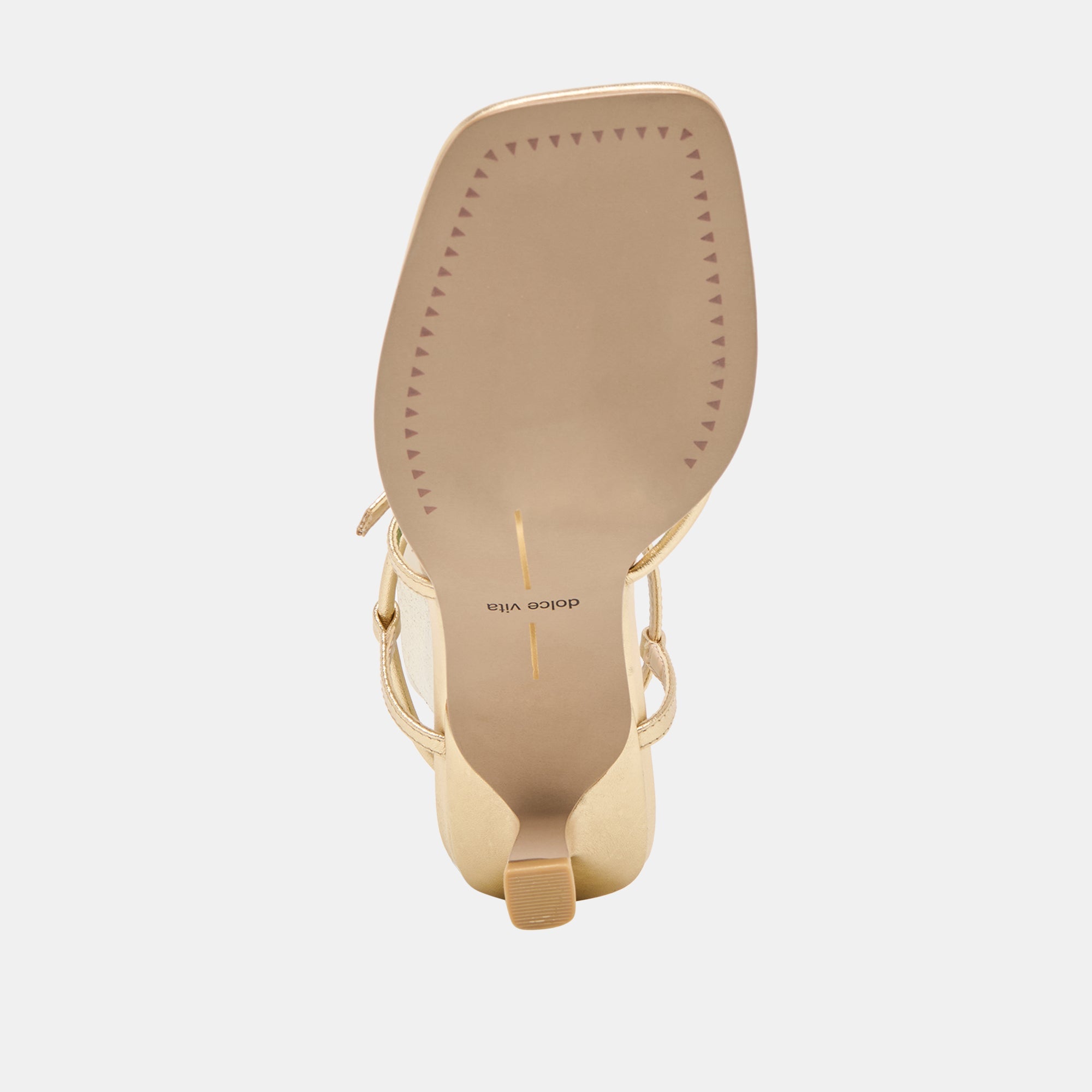 Dolce Vita SHOES | Mylee Gold Distressed Leather Heels