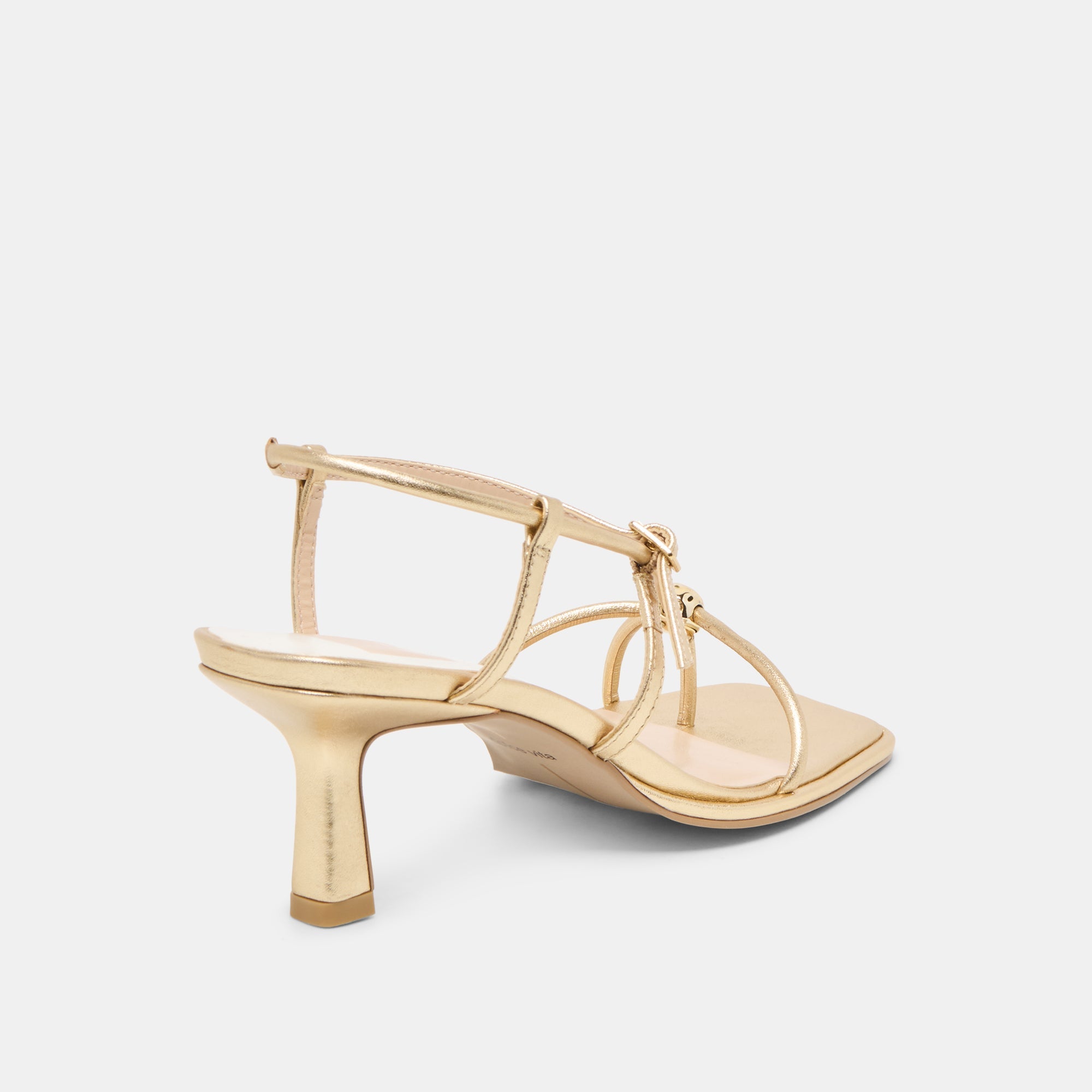 Dolce Vita SHOES | Mylee Gold Distressed Leather Heels