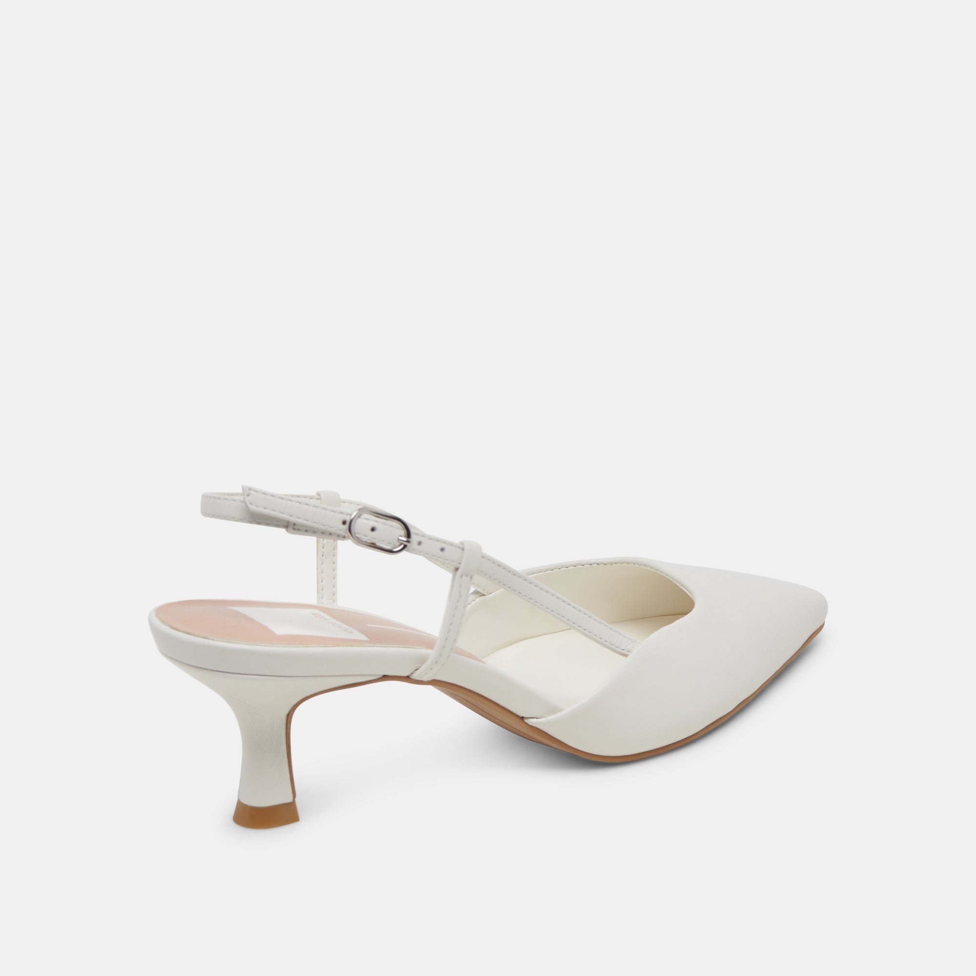 Dolce Vita SHOES | Odela White Leather Heels