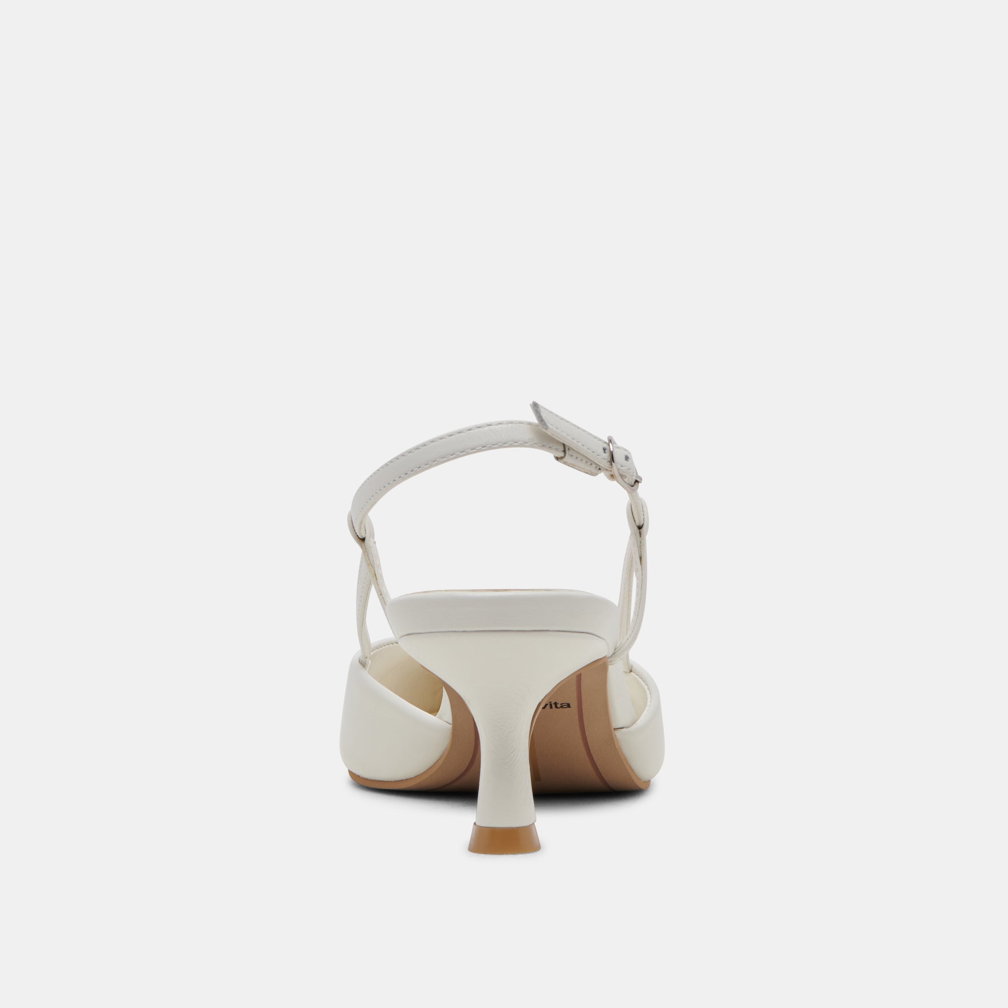 Dolce Vita SHOES | Odela White Leather Heels