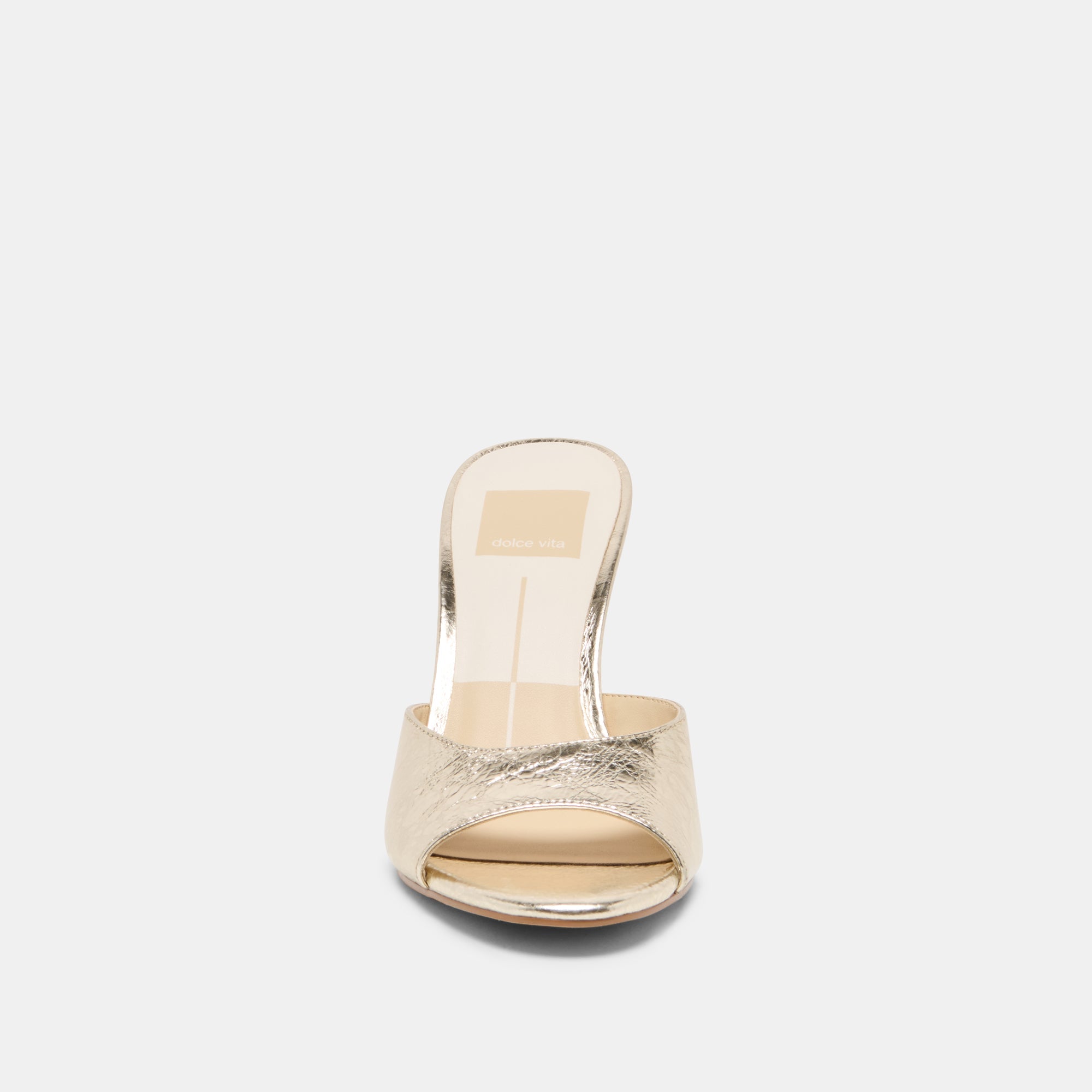 Dolce Vita SHOES | Rosha Platinum Distressed Leather Heels