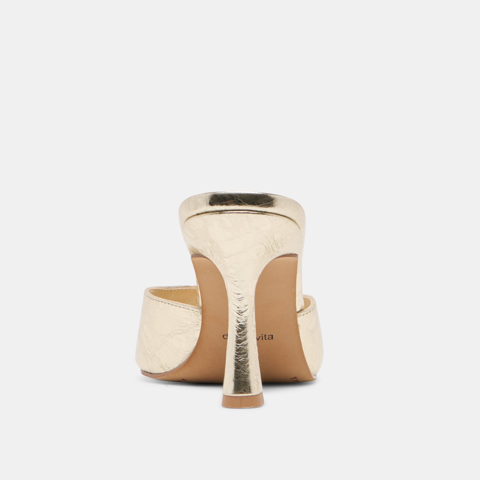 Dolce Vita SHOES | Rosha Platinum Distressed Leather Heels