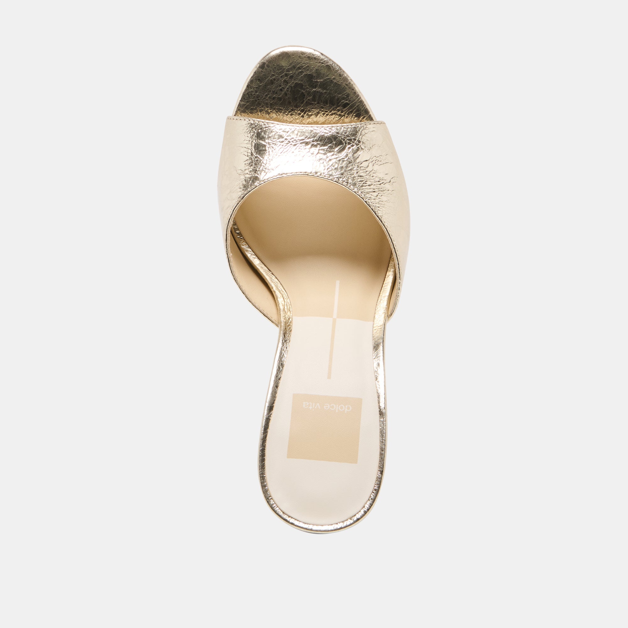 Dolce Vita SHOES | Rosha Platinum Distressed Leather Heels