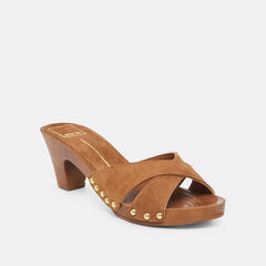 Dolce Vita SHOES | Averie Brown Nubuck Heels