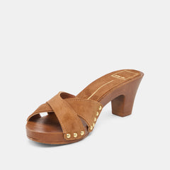 Dolce Vita SHOES | Averie Brown Nubuck Heels