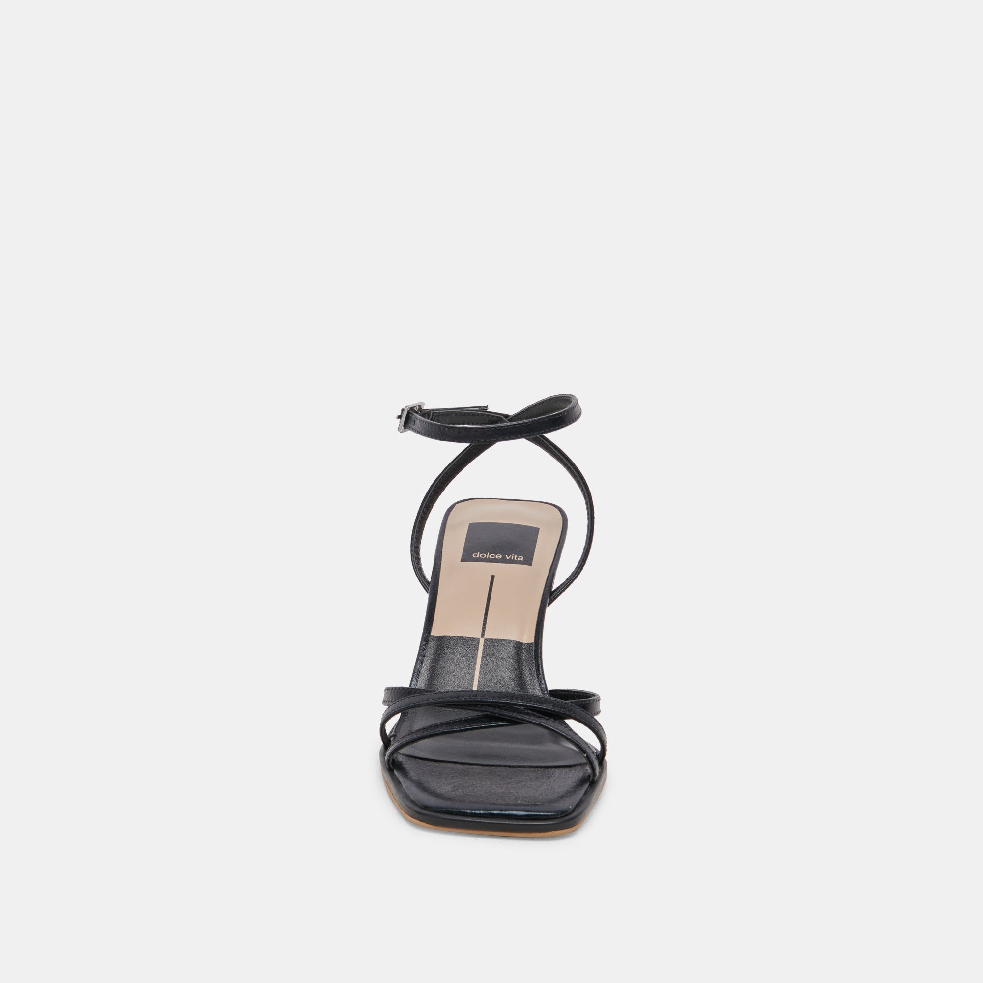 Dolce Vita SHOES | Manji Wide Midnight Patent Leather Heels
