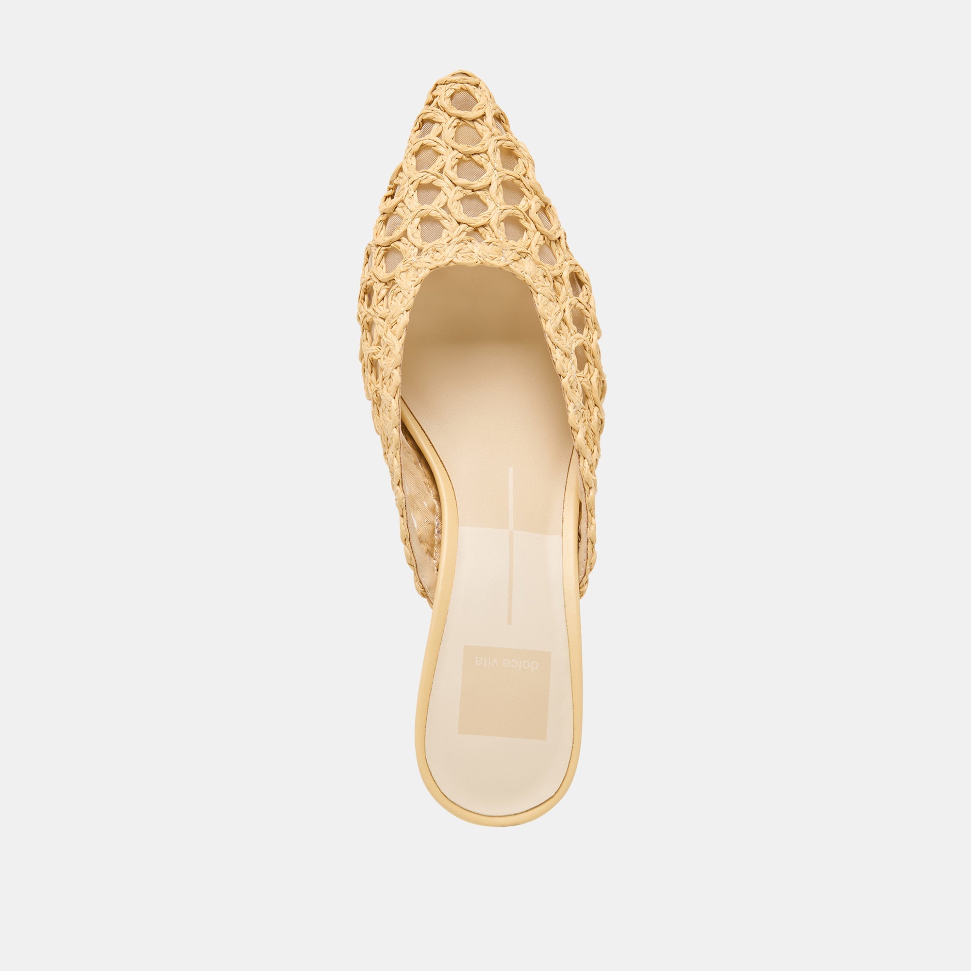 Dolce Vita SHOES | Cleo Loop Natural Raffia Heels