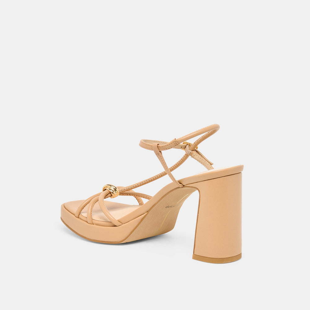 Dolce Vita SHOES | Odete Lt Tan Leather Heels