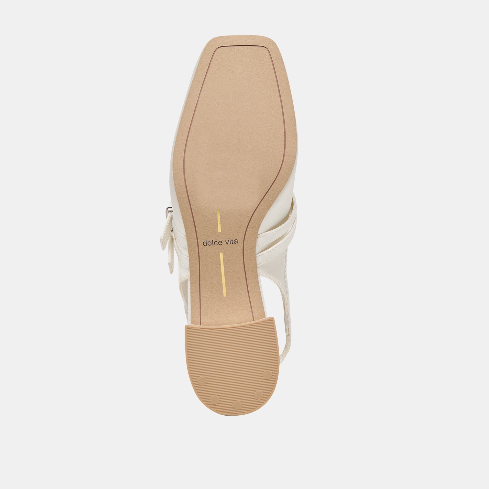 Dolce Vita SHOES | Loris True White Satin Heels